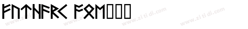Futhark AOE字体转换